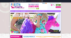 Desktop Screenshot of fiestapinata.com